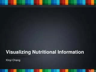 Visualizing Nutritional Information