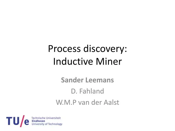 process discovery inductive miner