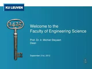 Internationalisation at the Faculty of Engineering Science