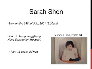 Sarah Shen