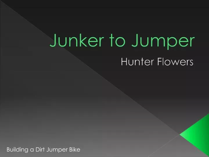 junker to jumper