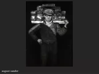 a ugust sander