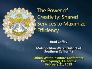 The Power of Creativity: Shared Services to Maximize Efficiency