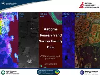 Airborne Research and Survey Facility Data