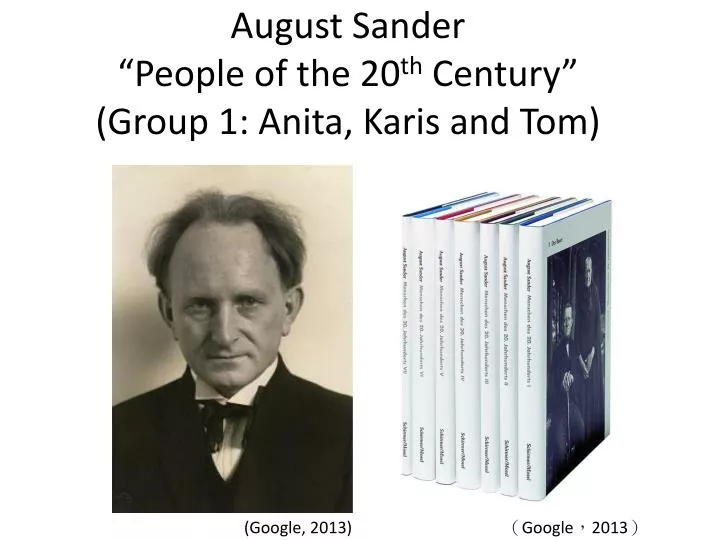 august sander people of the 20 th century group 1 anita karis and tom