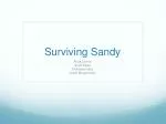 Surviving Sandy - slide 1