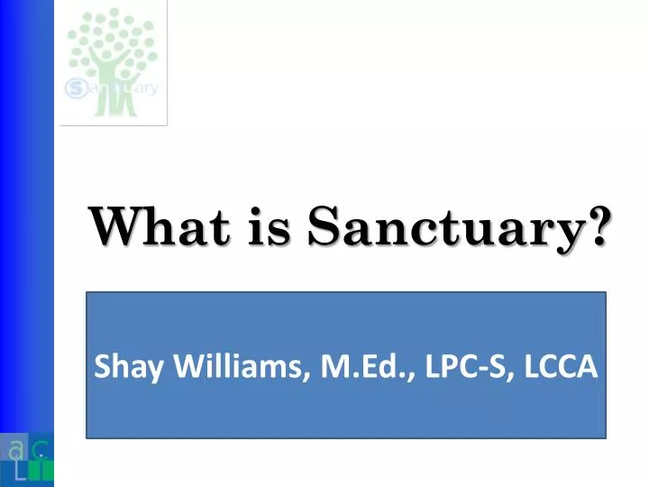 what is sanctuary