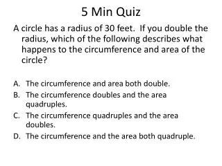 5 Min Quiz