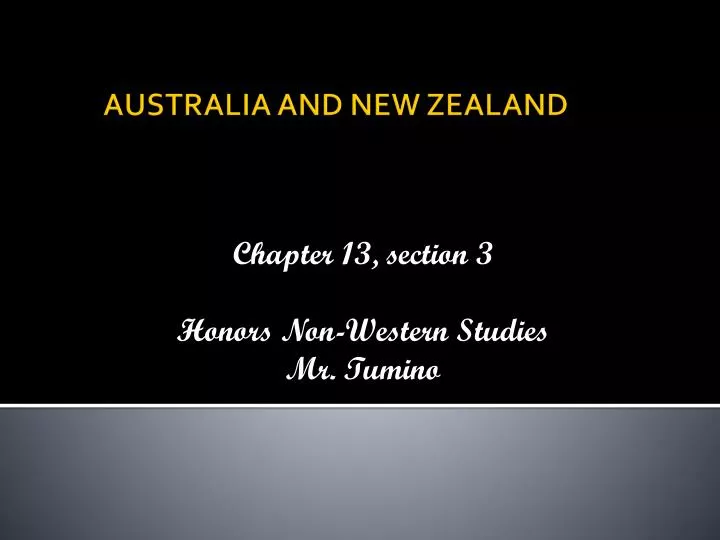 chapter 13 section 3 honors non western studies mr tumino