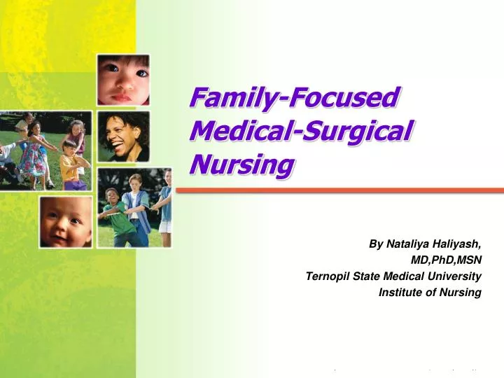 family focused medical surgical nursing