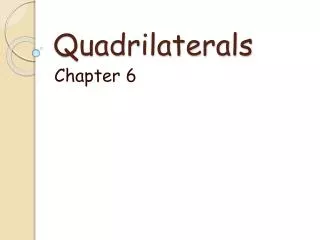 quadrilaterals
