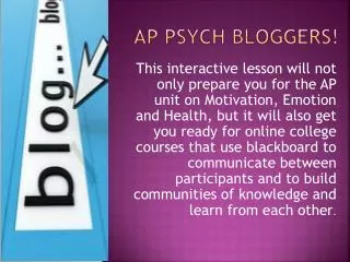 ap psych bloggers