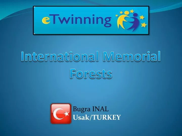 international memorial forests