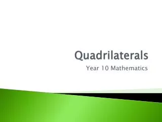 quadrilaterals