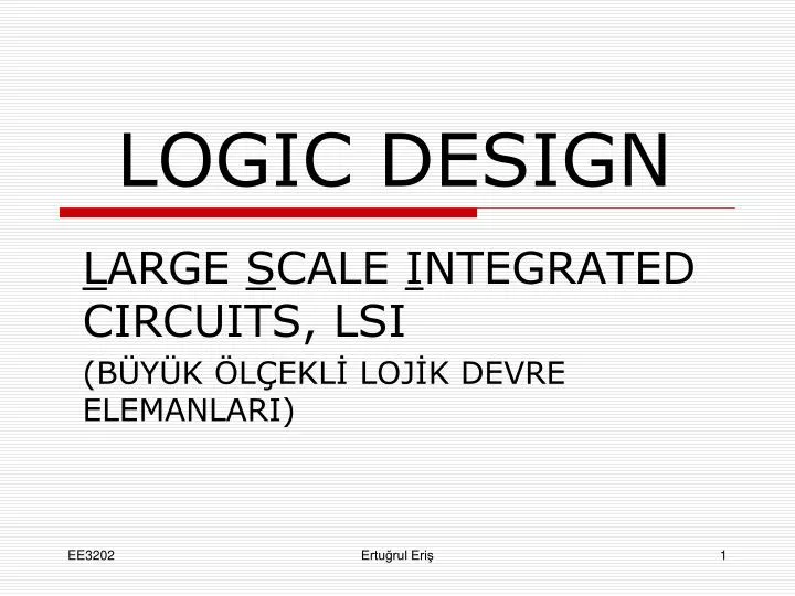 logic design