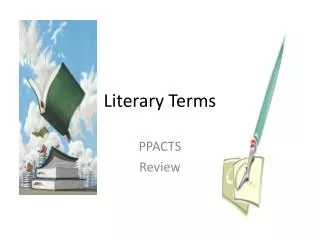 literary terms