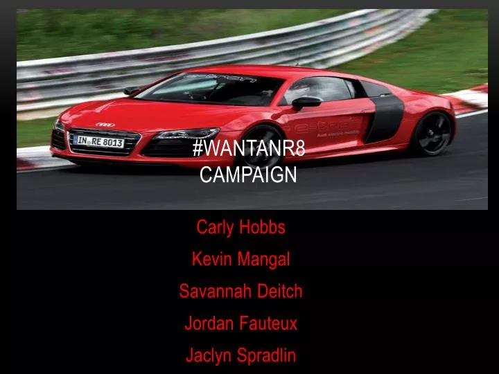 wantanr8 campaign