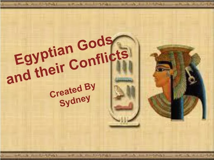 egyptian gods and their conflicts