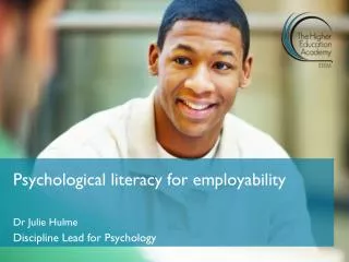 Psychological literacy for employability