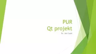 pur qt projekt