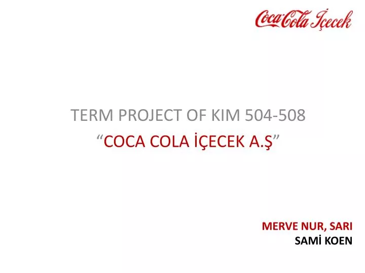 coca cola icecek investor presentation