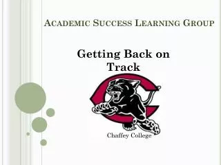 Academic Success Learning Group