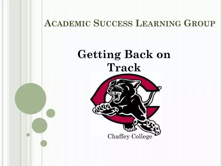 academic success learning group