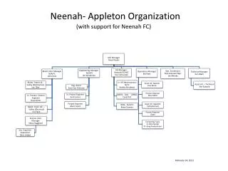 Neenah- Appleton Organization (with support for Neenah FC)