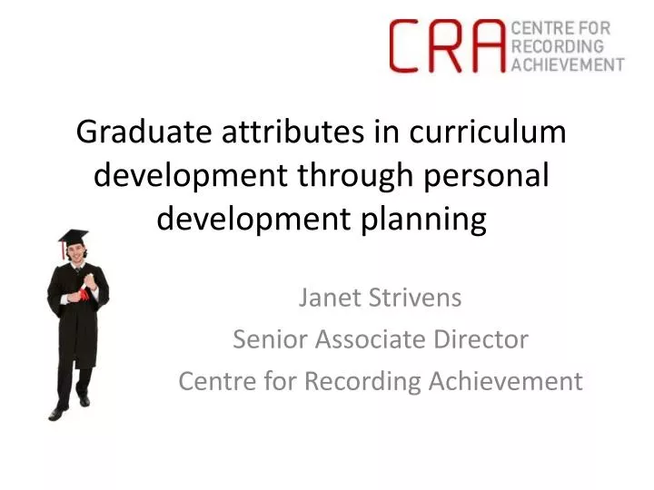 graduate attributes in curriculum development through personal development planning
