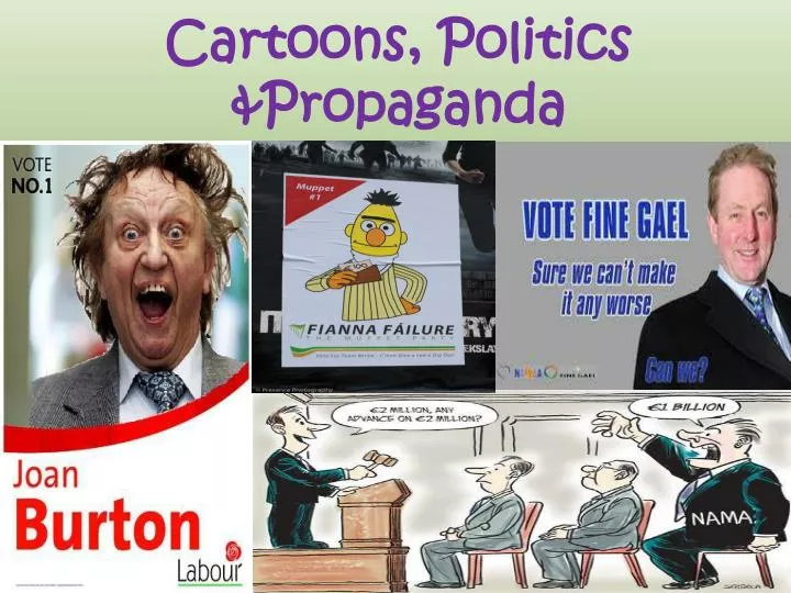 cartoons politics propaganda