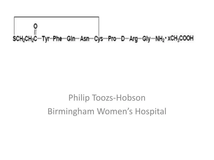 philip toozs hobson birmingham women s hospital