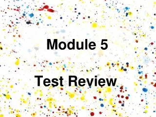 Module 5