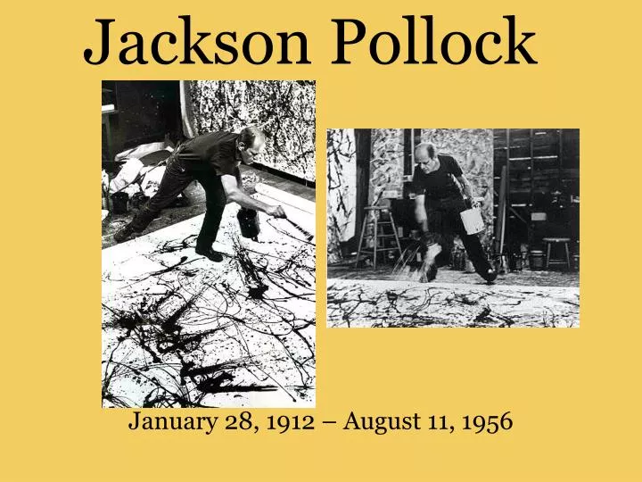 jackson pollock