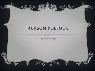 jackson pollock