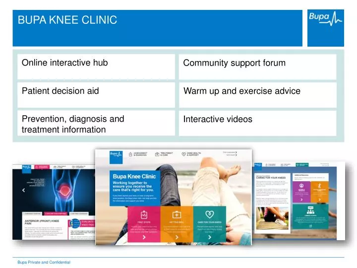 bupa knee clinic