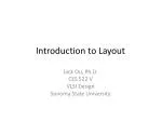 Overview of VLSI Inverter Design and Manufacturing Processes - slide 1