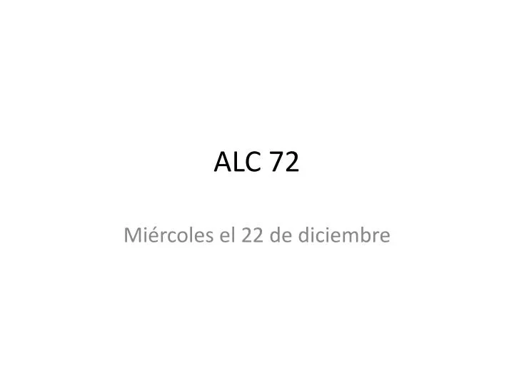 alc 72