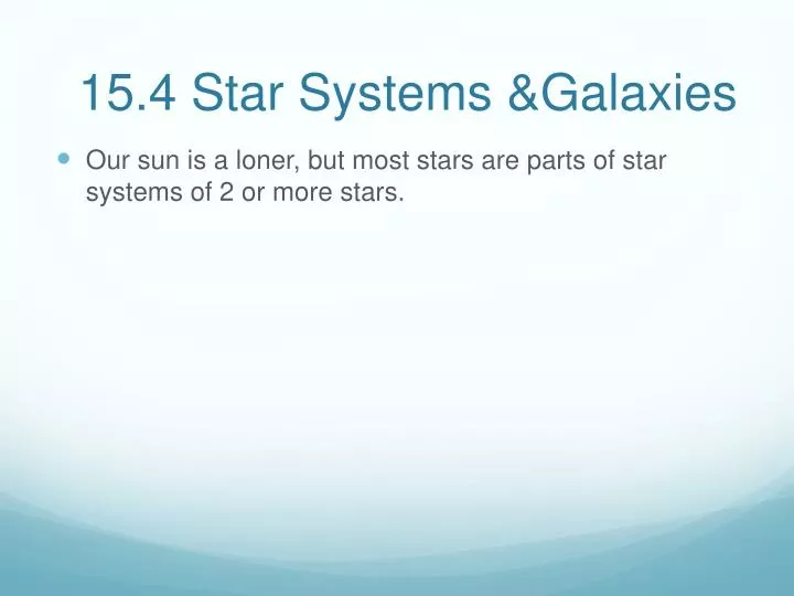 15 4 star systems galaxies