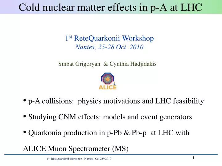 cold nuclear matter effects in p a at lhc