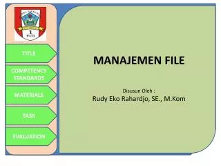 PPT - Manajemen File PowerPoint Presentation, Free Download - ID:3792971