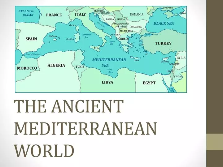the ancient mediterranean world