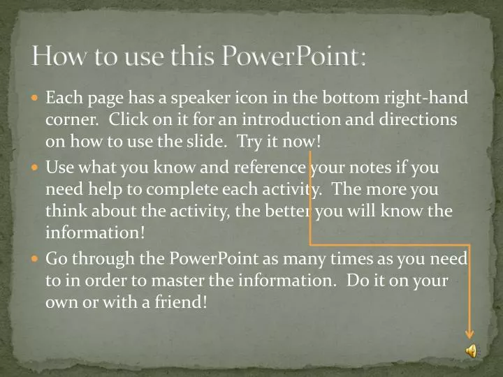 how to use this powerpoint