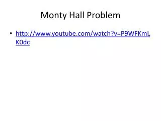 Monty Hall Problem