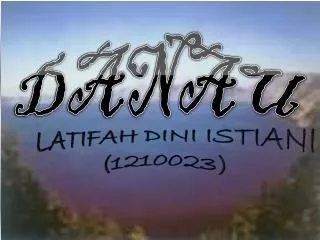 danau