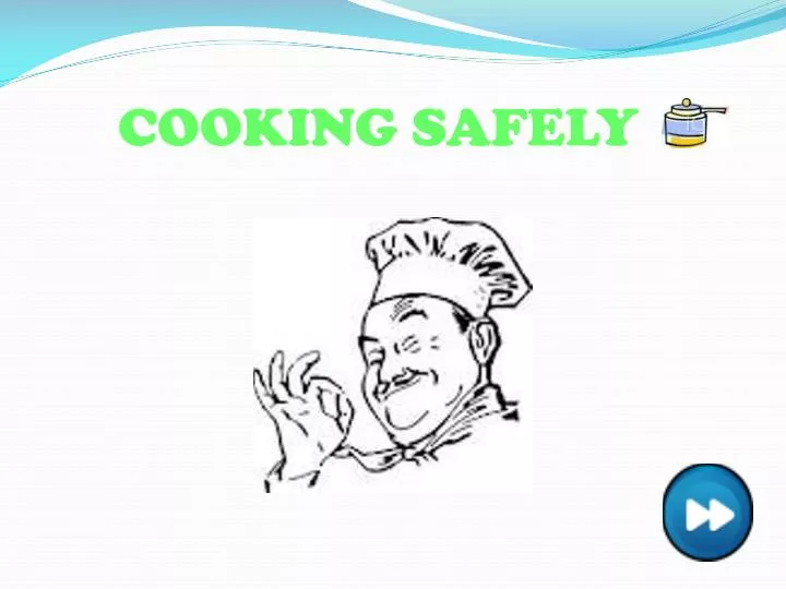 cooking safely