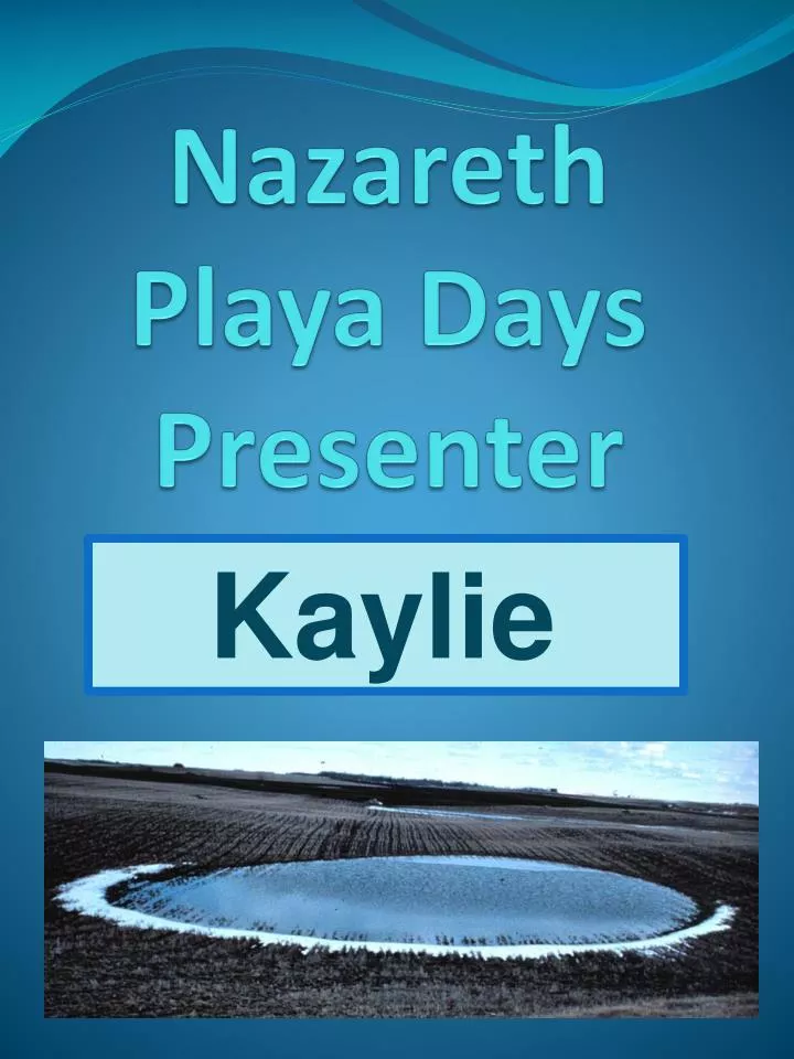 nazareth playa days presenter