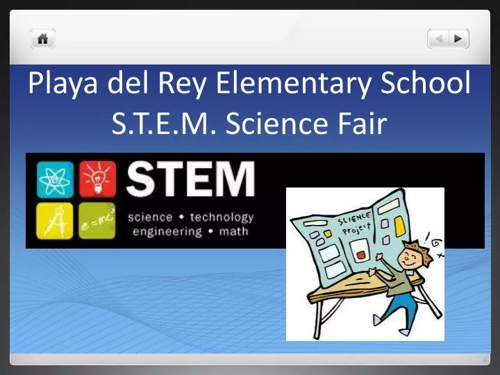 playa del rey elementary school s t e m science fair