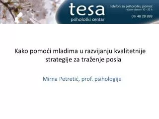 Kako pomoći mladima u razvijanju kvalitetnije strategije za traženje posla