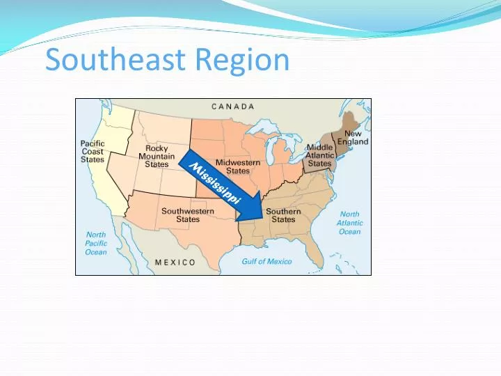 southeast region