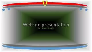 Website presentation